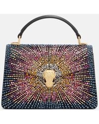 BVLGARI - Serpenti Forever Mini Leather Top-Handle Bag - Lyst