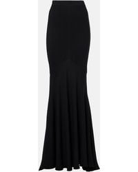 Patou - Crepe Maxi Skirt - Lyst