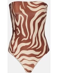 Johanna Ortiz - Alta Mar Printed Swimsuit - Lyst