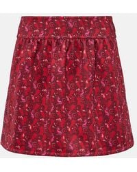Max Mara - Balocco Embellished Floral Midi Skirt - Lyst