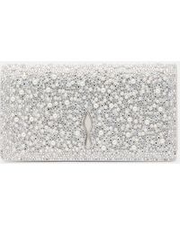 Christian Louboutin - Bettina Embellished Leather Clutch - Lyst