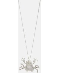Loewe - Frog Pendant Necklace - Lyst