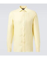 Ralph Lauren - Aston Silk And Linen Shirt - Lyst