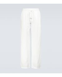 Vilebrequin - Linen Drawstring Pants - Lyst