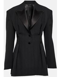 Givenchy - Double-breasted Wool Blazer - Lyst