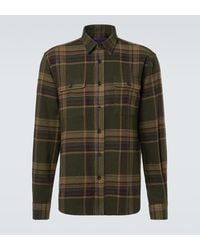 Ralph Lauren - Checked Cashmere Shirt - Lyst