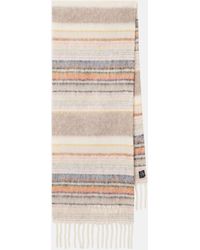 Isabel Marant - Firny Striped Alpaca-blend Scarf - Lyst