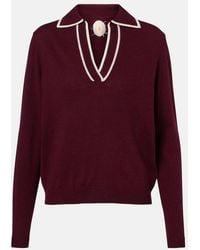 Jardin Des Orangers - Wool And Cashmere Polo Sweater - Lyst