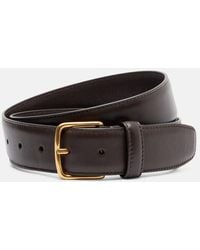 The Row - Guertel Maxi Classic Aus Leder - Lyst