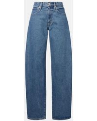 SLVRLAKE Denim - Tess Long Low-Rise Wide-Leg Jeans - Lyst