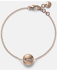 Pomellato - Pom Pom Dot 18Kt Rose Pendant Bracelet With And Diamonds - Lyst