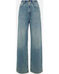 Brunello Cucinelli - High-rise Wide-leg Jeans - Lyst