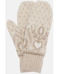 KHAITE - Christel Cashmere Mittens - Lyst