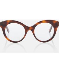 Loewe - Curvy Round Glasses - Lyst