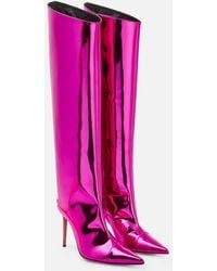 Alexandre Vauthier - Metallic Over-The-Knee Boots - Lyst