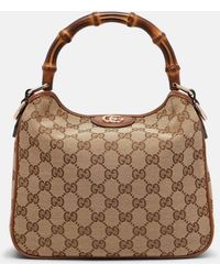 Gucci - Diana Gg Canvas Small Tote Bag - Lyst
