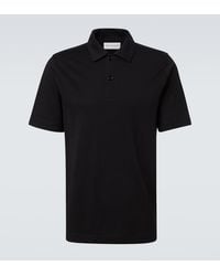 Dries Van Noten - Cotton Jersey Polo Shirt - Lyst
