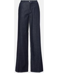 Dolce & Gabbana - High-Rise Wide-Leg Jeans - Lyst