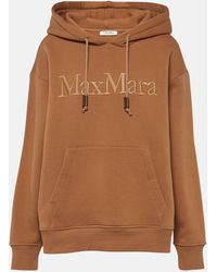 Max Mara - Agre Cotton Hoodie - Lyst