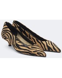 Aeyde - Cari Tiger-Print Calf Hair Pumps - Lyst