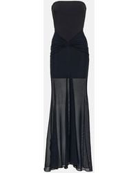 David Koma - Abito Bustier Lungo - Lyst