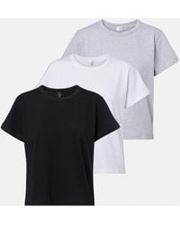 Leset - Set De 3 Camisetas Margo En Jersey De Algodon - Lyst