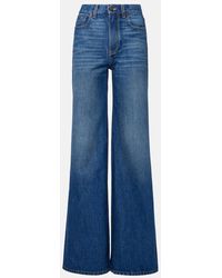 Chloé - Jeans Flared A Vita Alta - Lyst