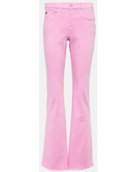 AG Jeans - Pantalones bootcut Sophie de algodon - Lyst