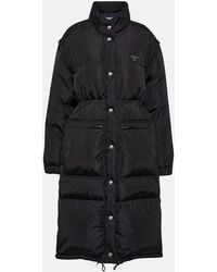 Prada - Re-nylon Down Coat - Lyst