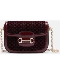 Gucci - Schultertasche Horsebit 1955 Small - Lyst