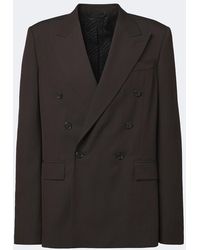 Acne Studios - Pinstripe Double-Breasted Blazer - Lyst