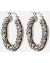 Jil Sander - Embellished Drop Earrings - Lyst