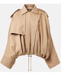 Gabriela Hearst - Hunt Cotton Twill Trench Jacket - Lyst