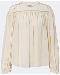 Isabel Marant - Nuna Silk Blouse - Lyst