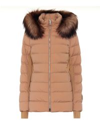 Burberry Quilted Down Jacket - Natural
