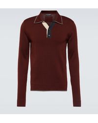 Dolce & Gabbana - Re-edition Wool Polo Sweater - Lyst