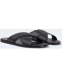 Tom Ford - Preston T Leather Sandals - Lyst