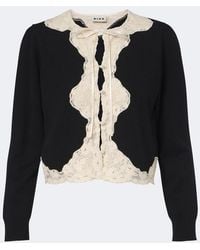 RIXO London - Tassia Wool And Cashmere Cardigan - Lyst