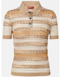 Missoni - Lame Polo Shirt - Lyst