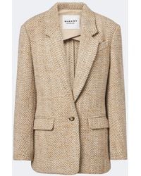 Isabel Marant - Parly Herringbone Jacket - Lyst