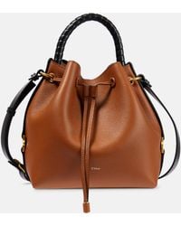 Chloé - Marcie Small Leather Bucket Bag - Lyst