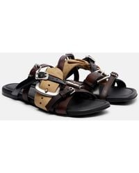Acne Studios - Leather Sandals - Lyst