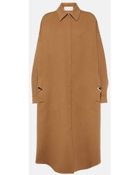 Valentino - Vgold Wool And Cashmere Coat - Lyst