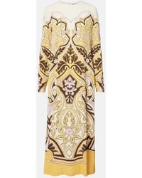 La DoubleJ - Spells Placee Printed Maxi Dress - Lyst