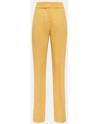 Jacquemus - Le Pantalon Tibau Linen-Blend Pants - Lyst
