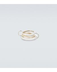 Spinelli Kilcollin Amaryllis Sterling Silver And 18kt Gold Ring - White