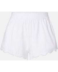 Marysia Swim - Bellini Cotton-Blend Terry Shorts - Lyst