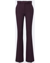 Alex Perry - Virgin Wool Flared Pants - Lyst
