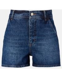 FRAME - Dockside Denim Shorts - Lyst