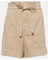 Isabel Marant - Ipolyte High-Rise Denim Shorts - Lyst